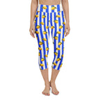 Amalfi Lemon Yoga Capris