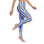 Amalfi Lemon Yoga Leggings