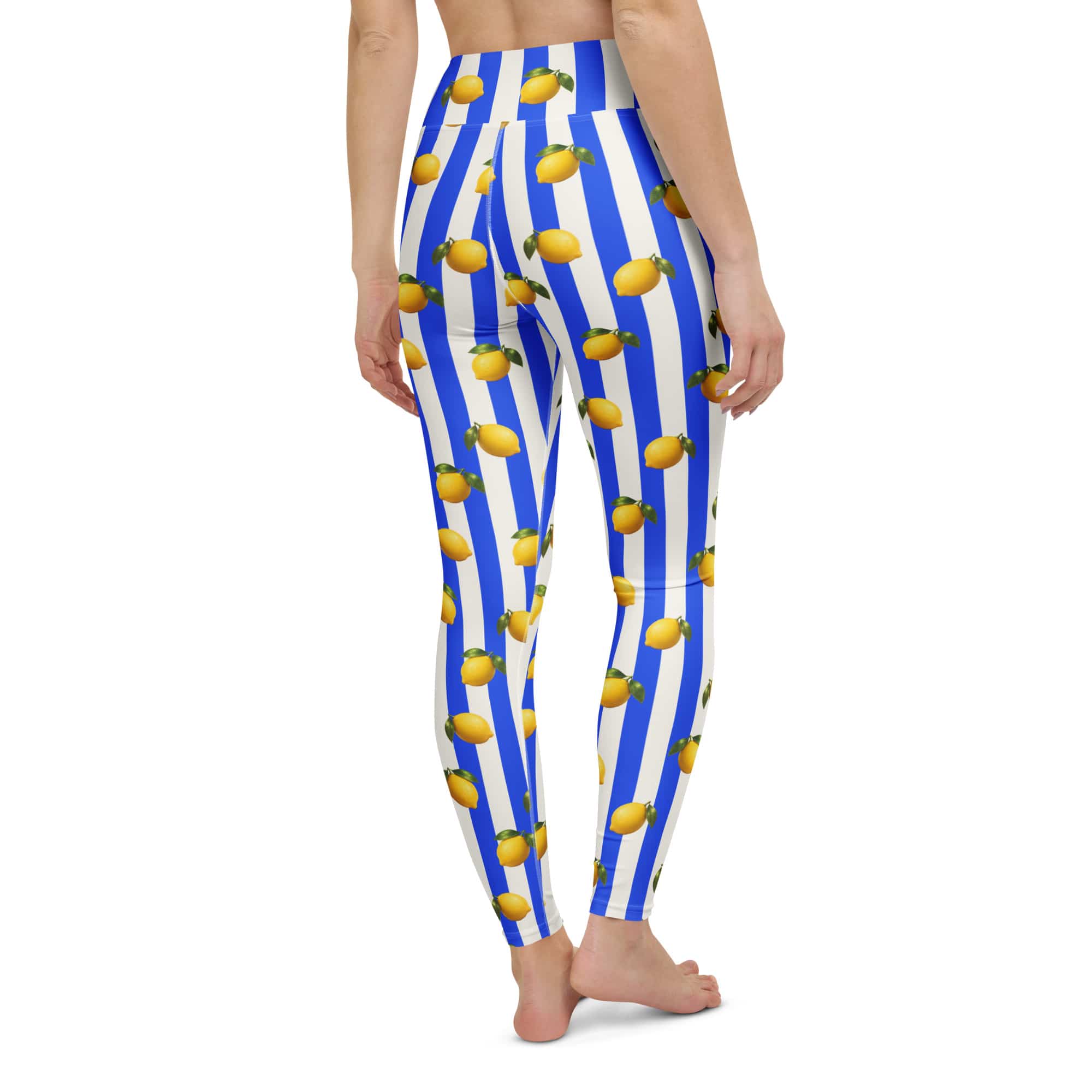 Amalfi Lemon Yoga Leggings