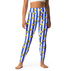 Amalfi Lemon Yoga Leggings