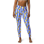 Amalfi Lemon Yoga Leggings