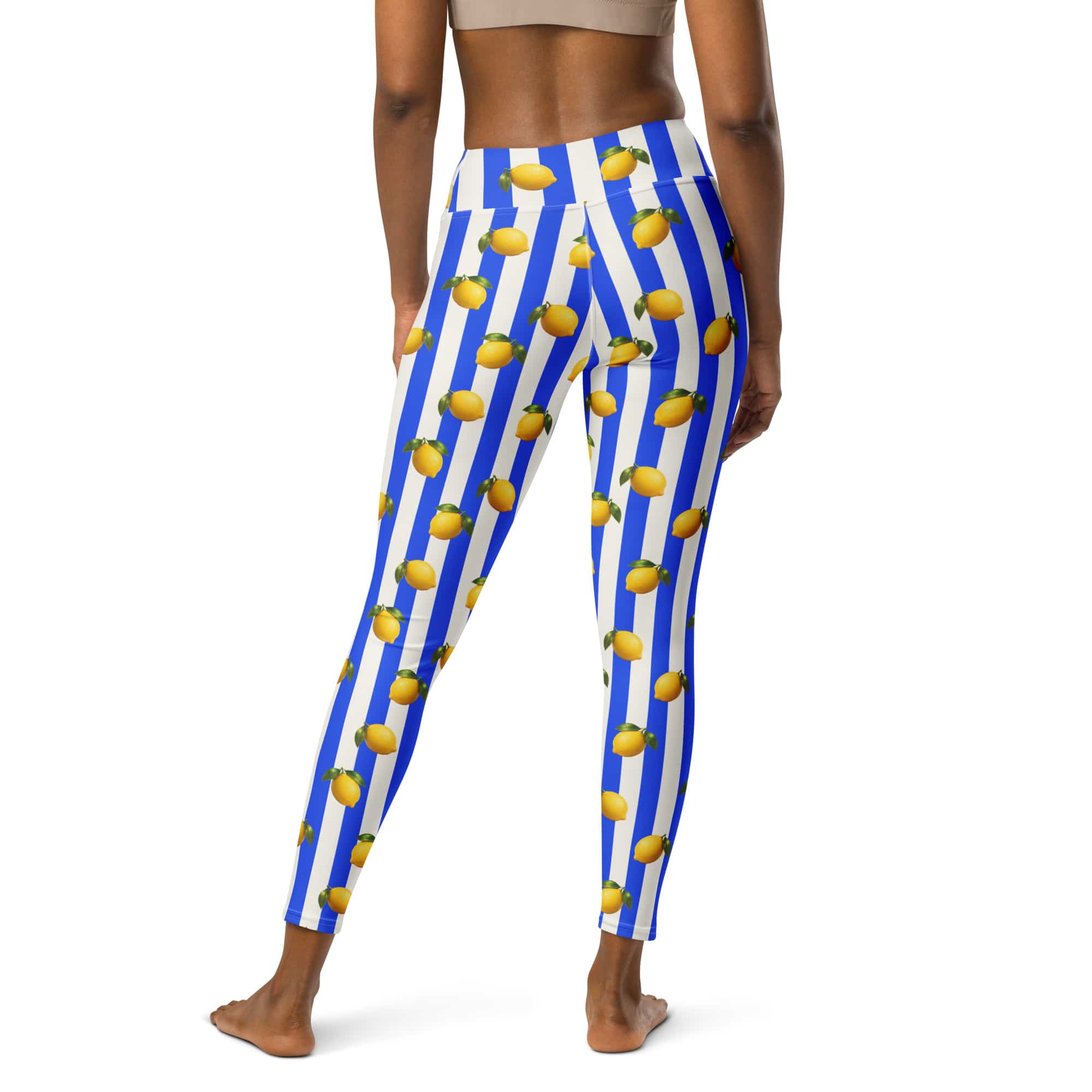 Amalfi Lemon Yoga Leggings