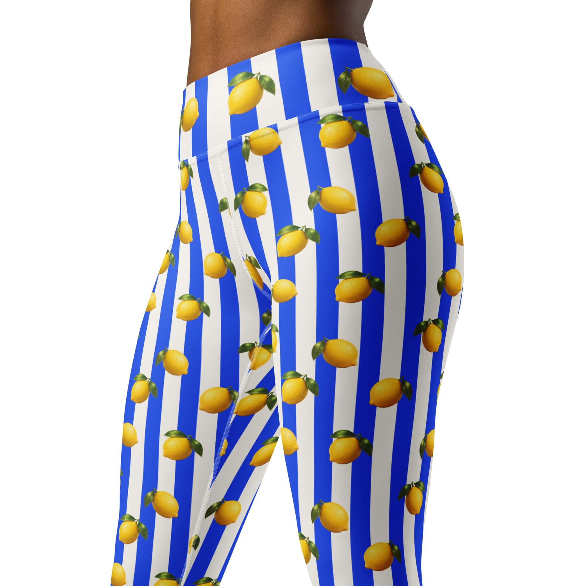 Amalfi Lemon Yoga Leggings