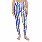 Amalfi Lemon Yoga Leggings