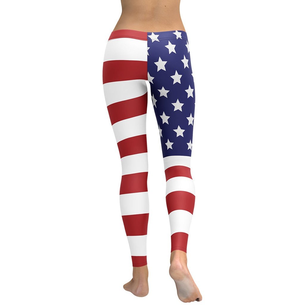 American Flag Leggings - Liberty Maniacs
