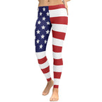 American Flag Leggings