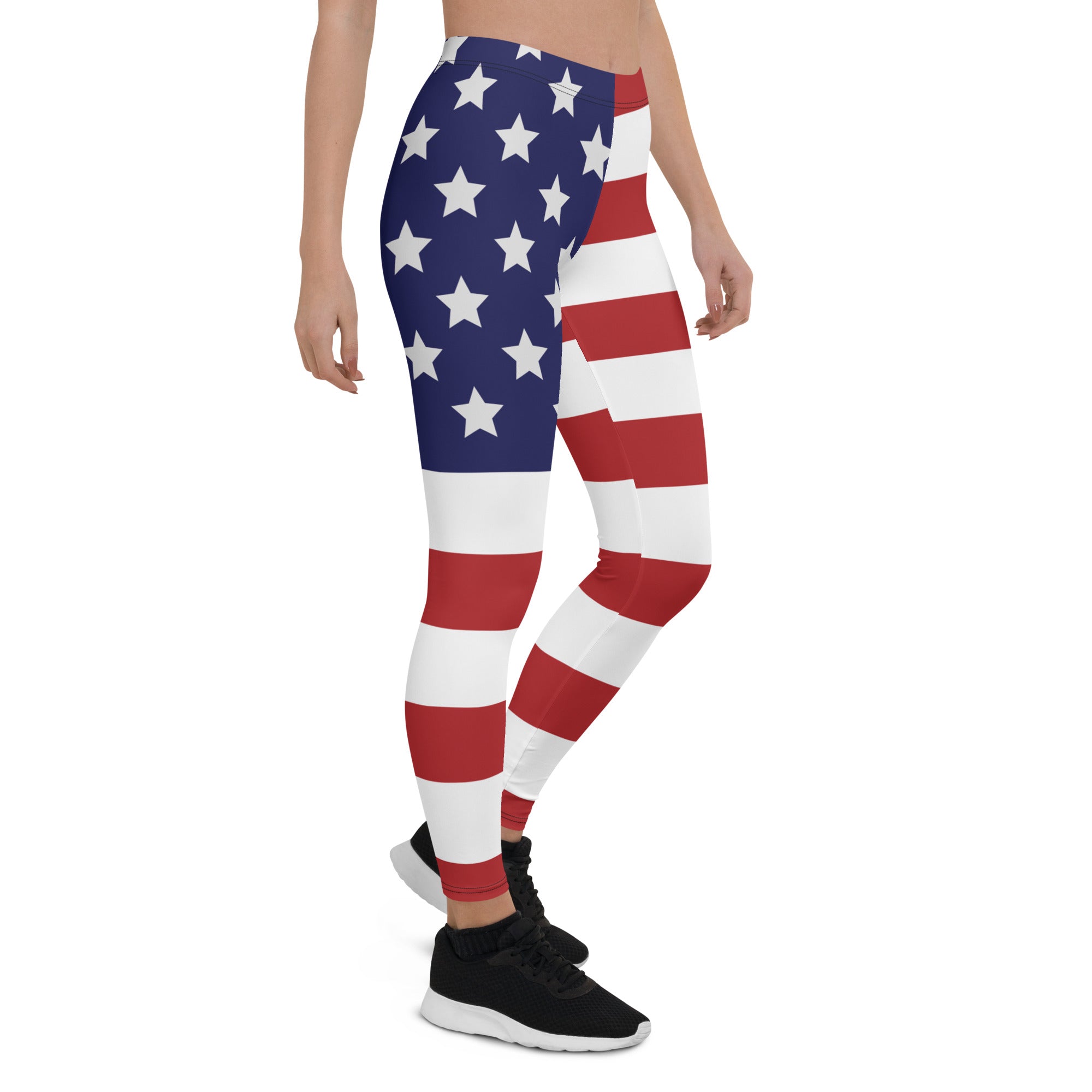 American Flag Leggings