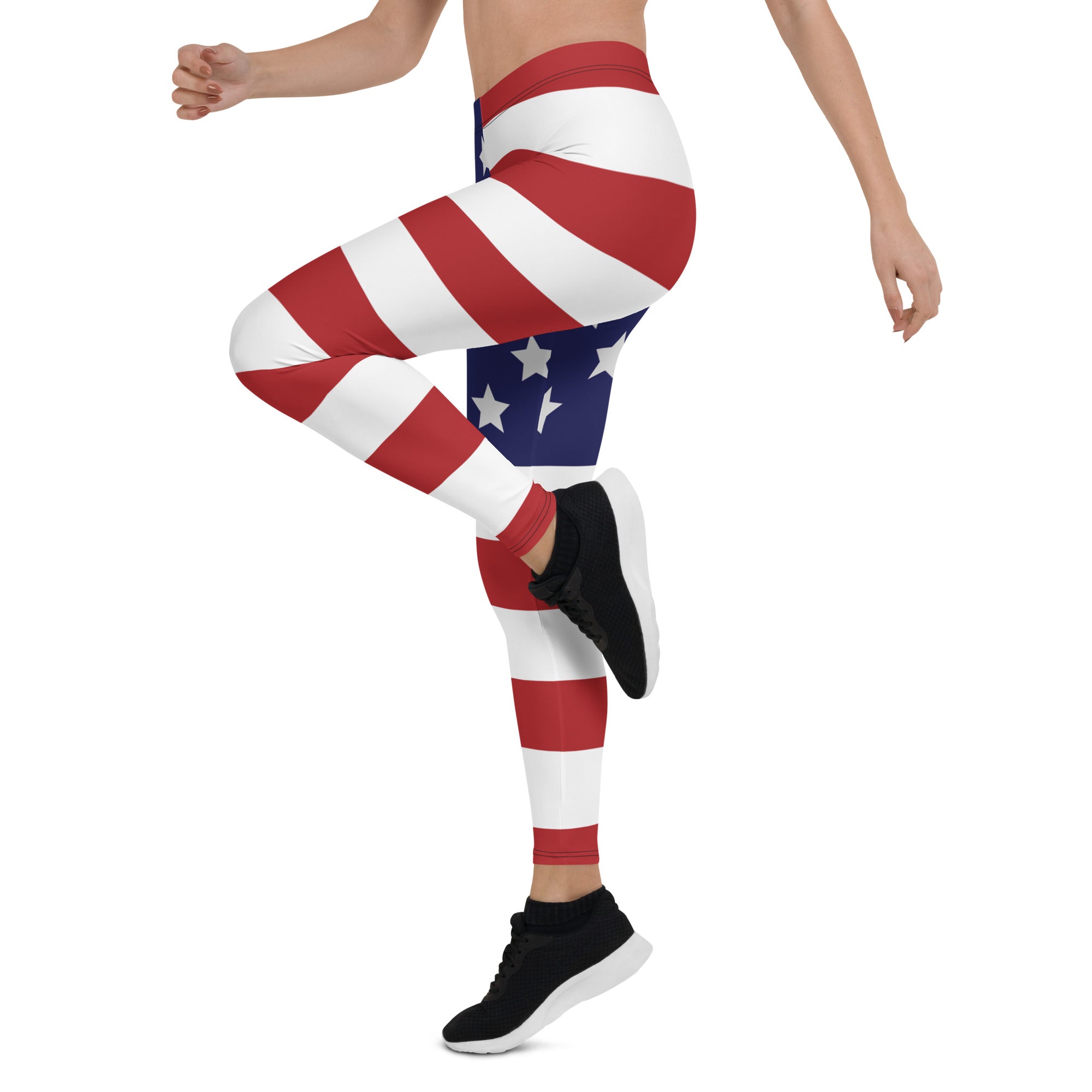 American Flag Leggings