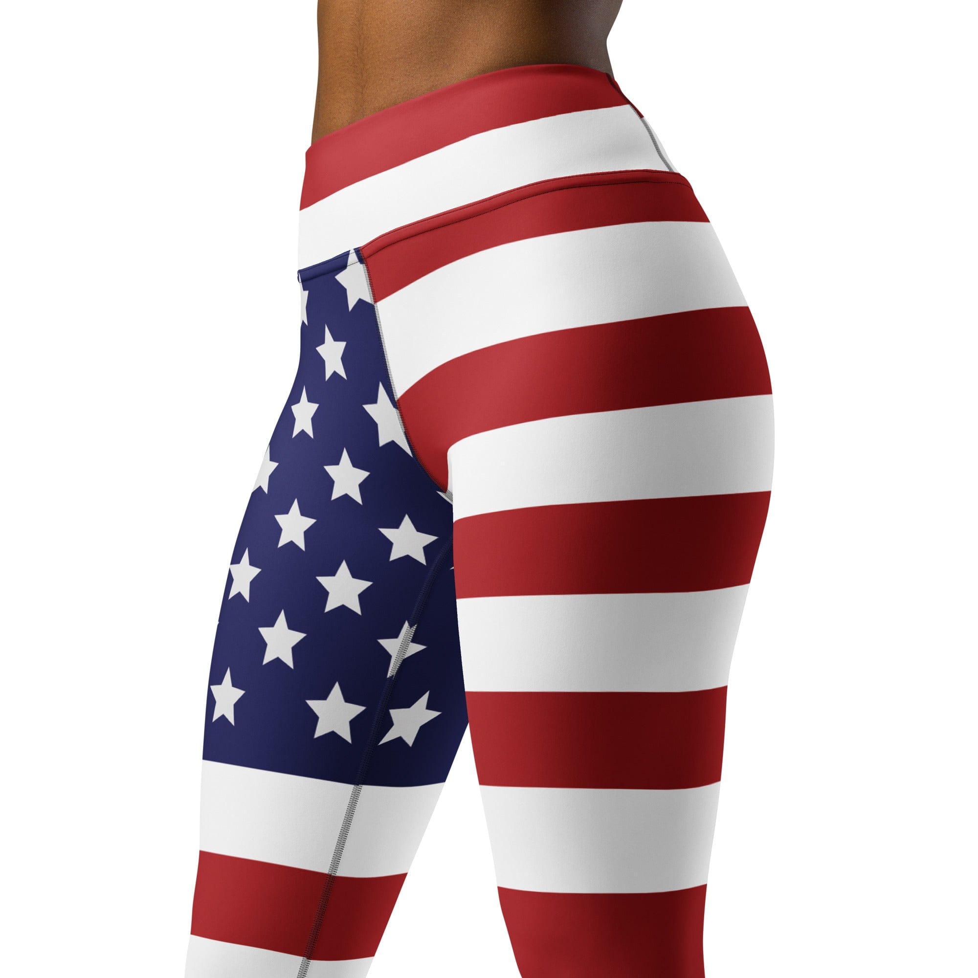 American Flag Yoga Leggings