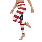 American Flag Yoga Leggings