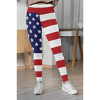 American Flag Yoga Leggings