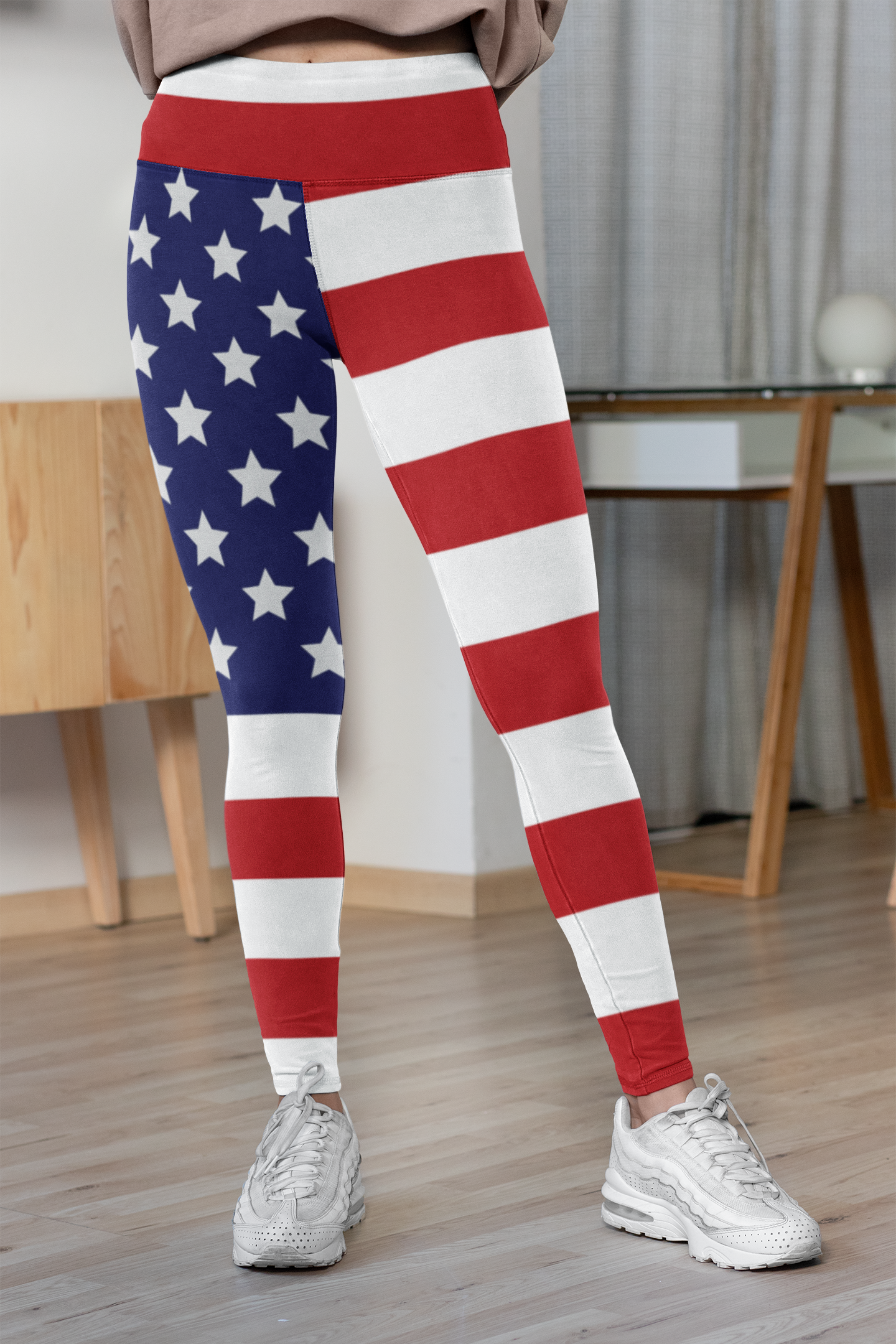 American Flag Yoga Leggings: Women's Patriotic Outfits