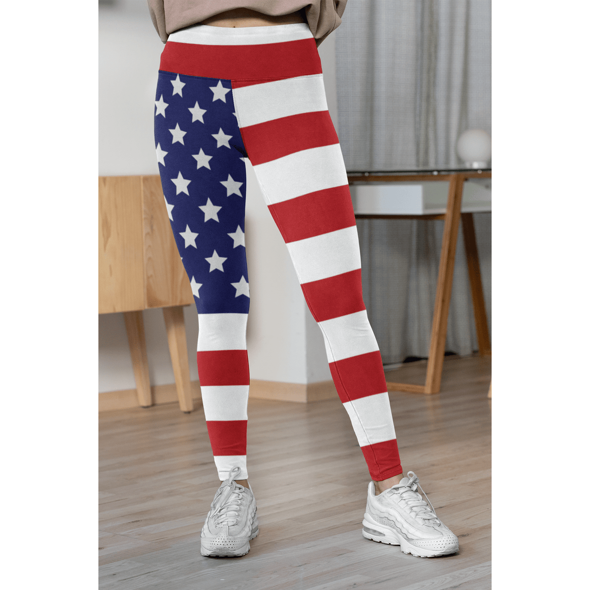American Flag Yoga Leggings