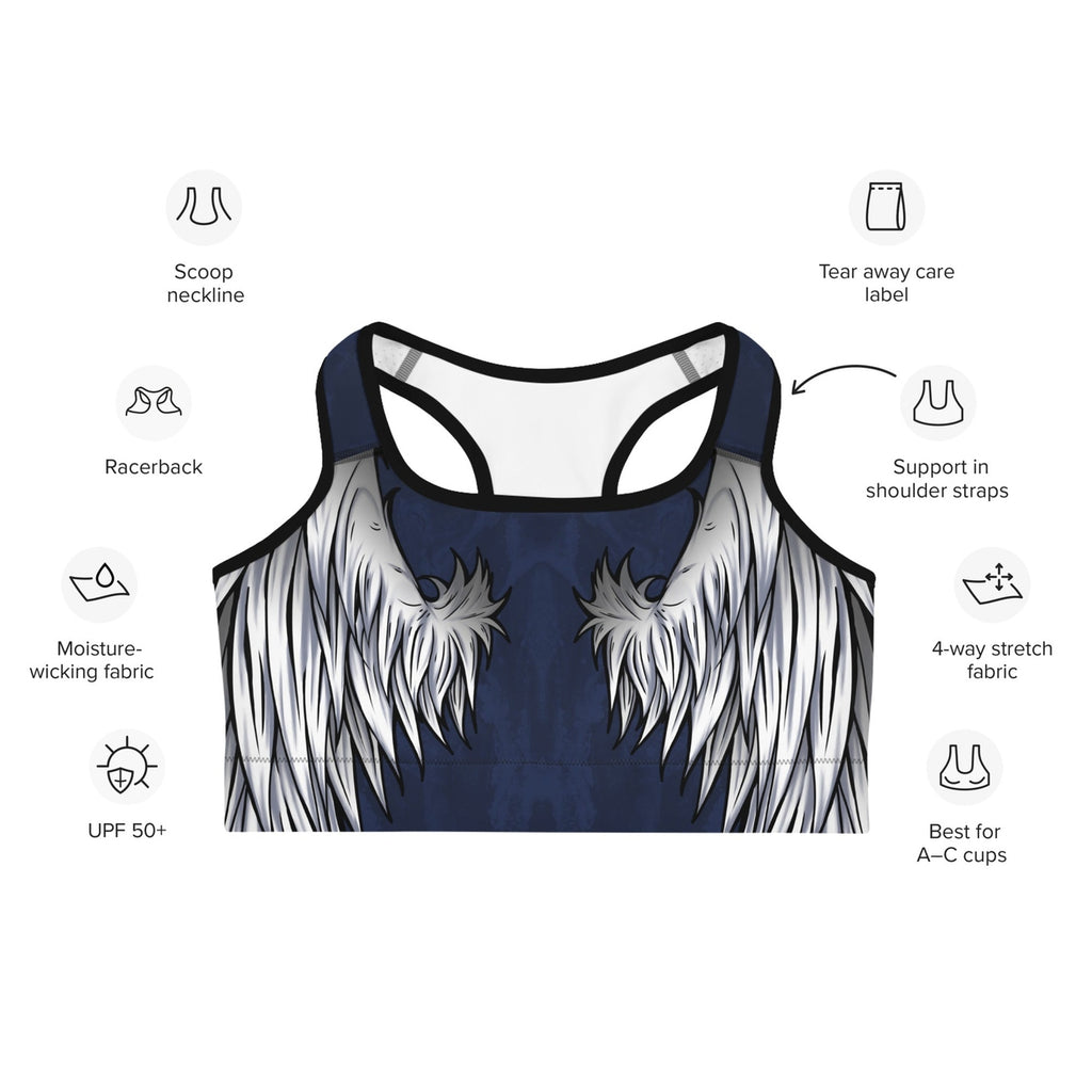 Angel Wings Sports Bra
