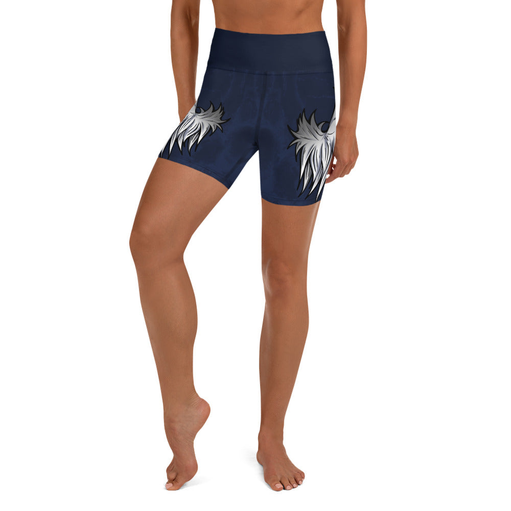 Angel Wings Yoga Shorts