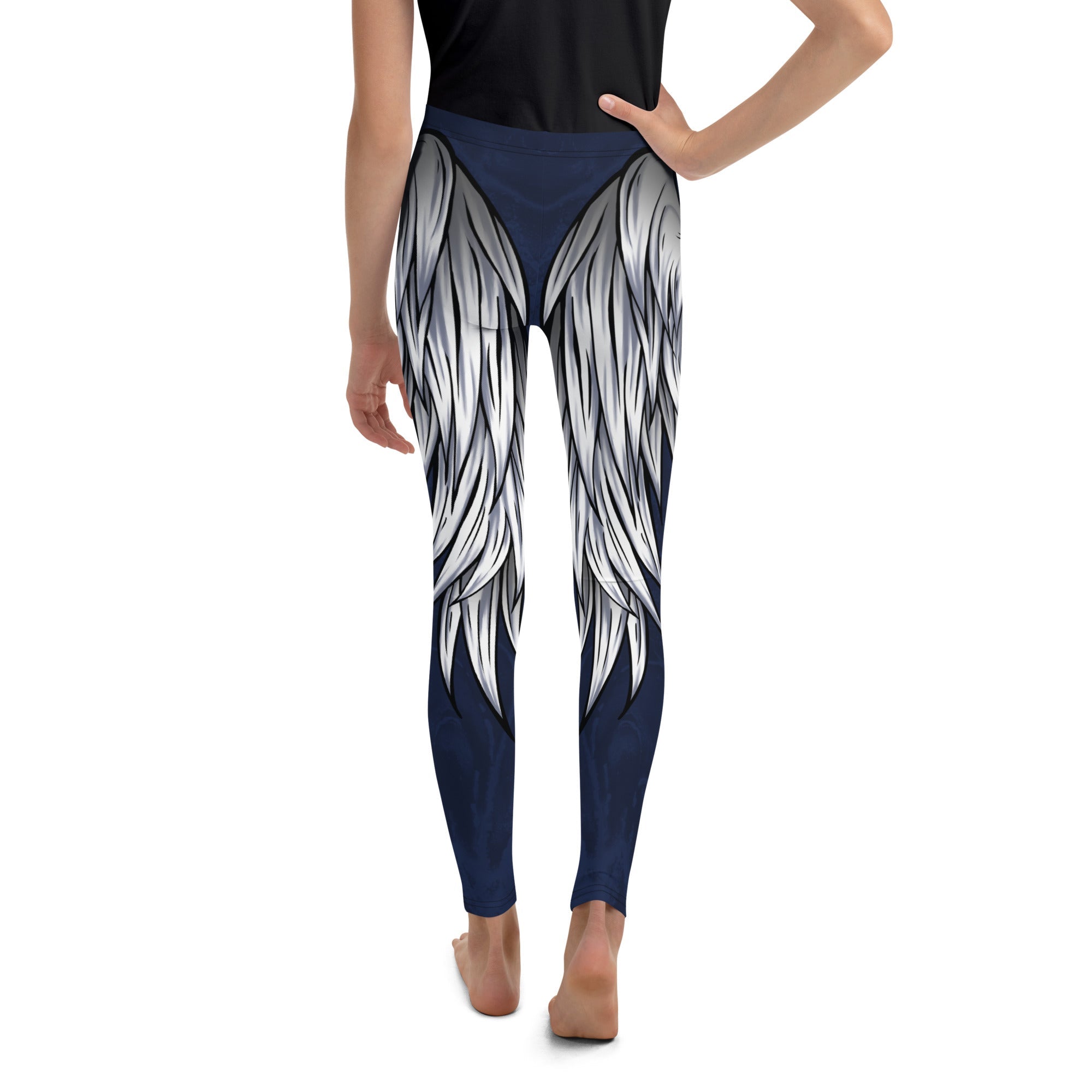 Angel Wings Youth Leggings