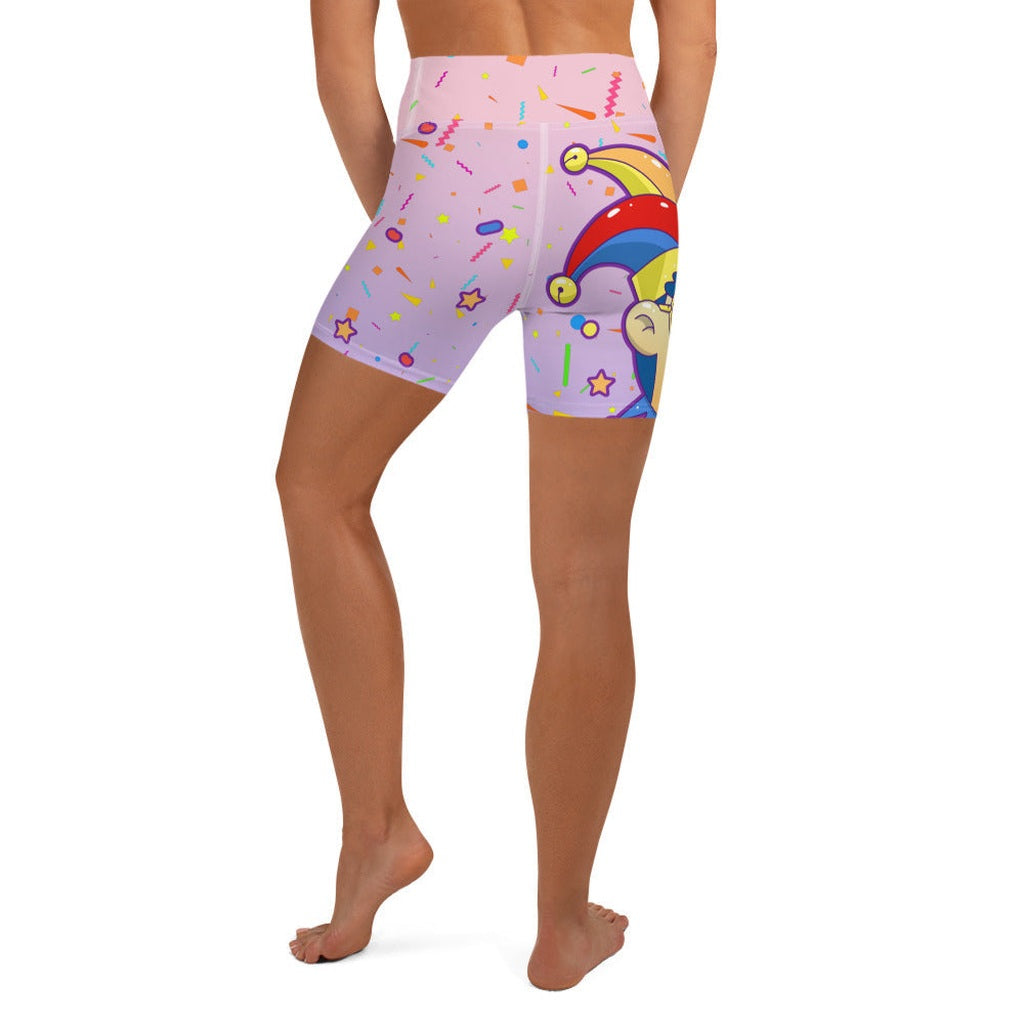 April Fool's Day Yoga Shorts