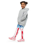 Artsy American Flag Kid's Leggings