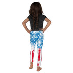 Artsy American Flag Kid's Leggings