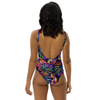 Artsy Tropical One-Piece Swimsuit