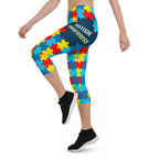 Autism Awareness Capris