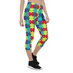 Autism Awareness Capris