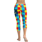 Autism Awareness Capris