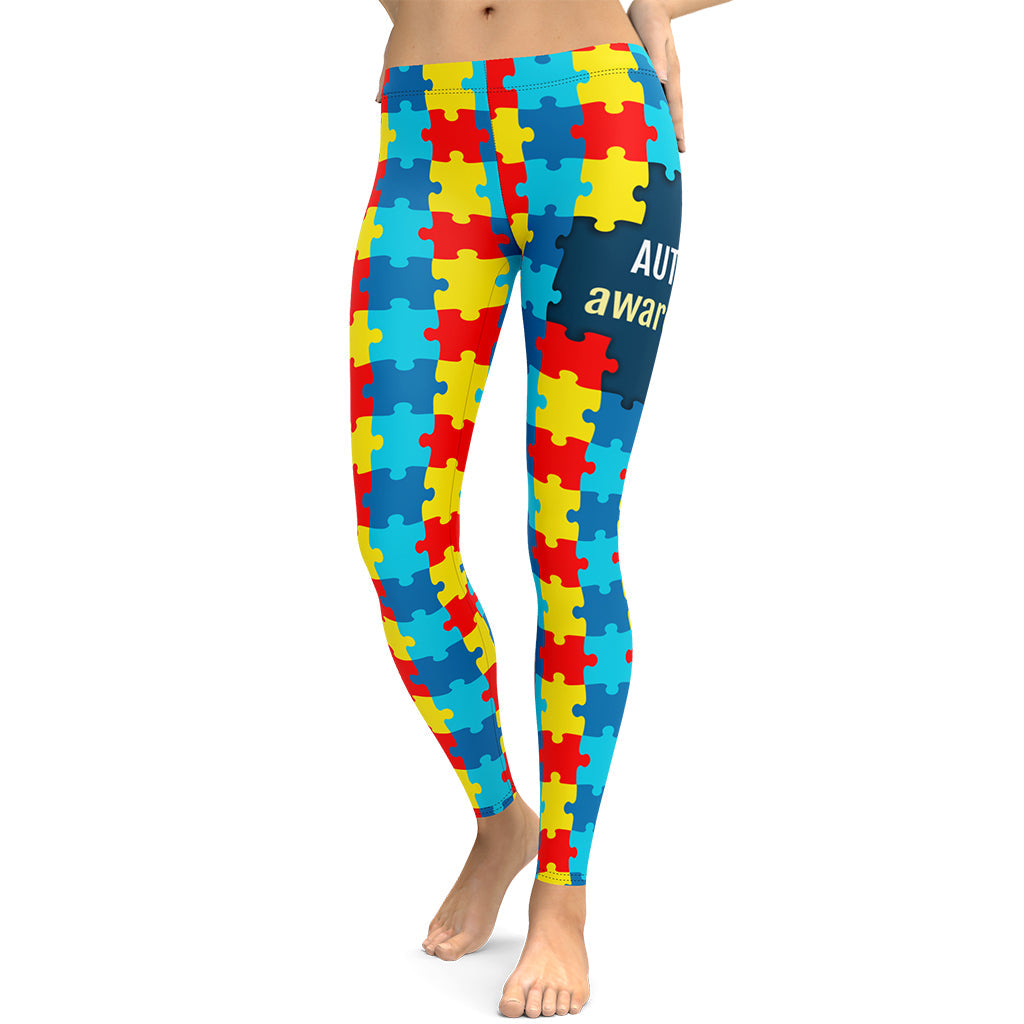 Autism Awareness Leggings