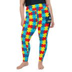 Autism Awareness Plus Size Leggings