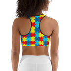 Autism Awareness Sports Bra
