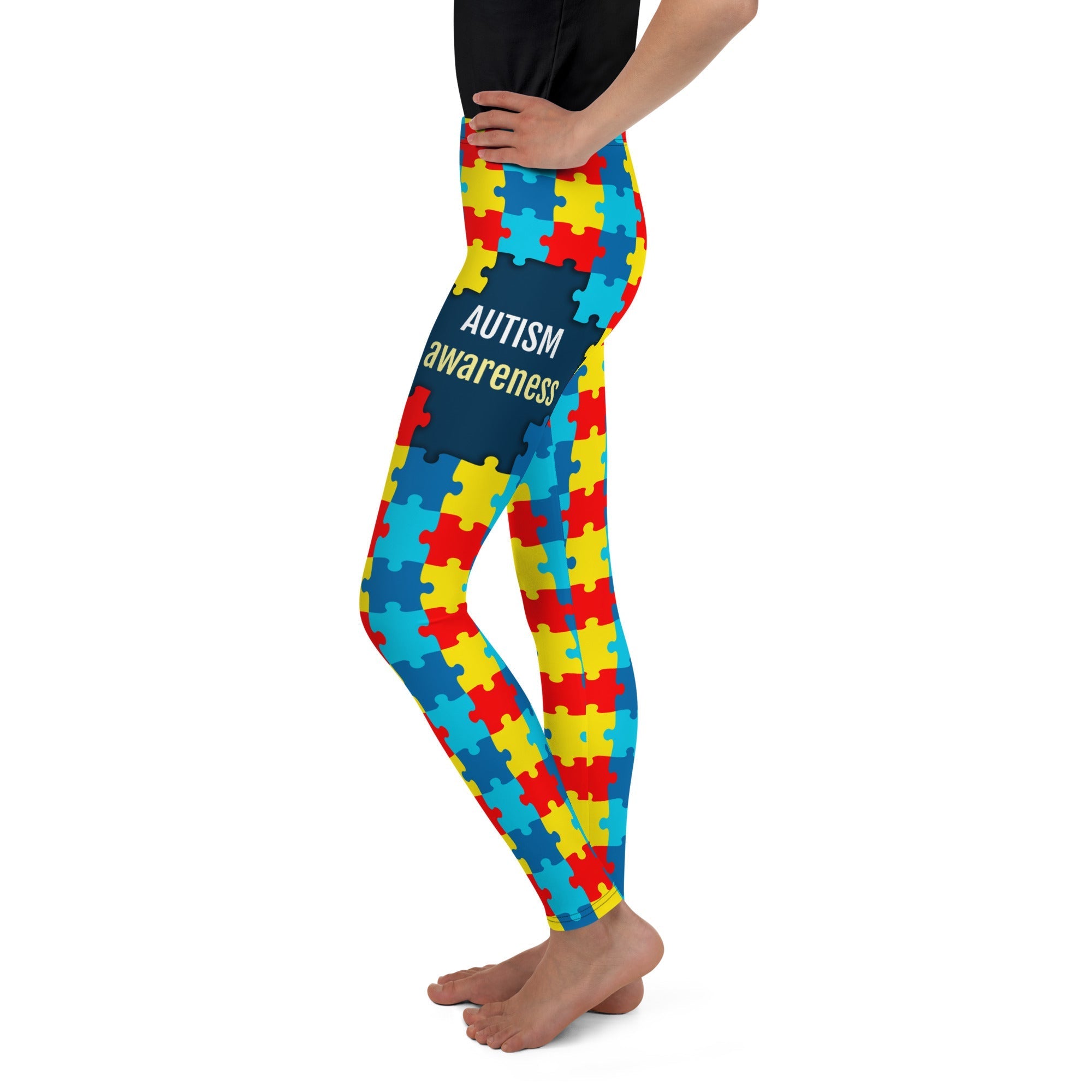 Autism Awareness Youth Leggings