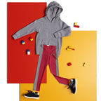 Auto Racing Checkered Kid's Leggings
