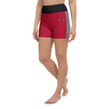 Auto Racing Checkered Yoga Shorts