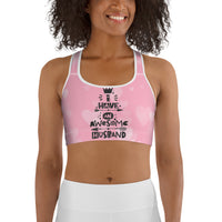 Awesome Husband Sports Bra