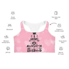 Awesome Husband Sports Bra