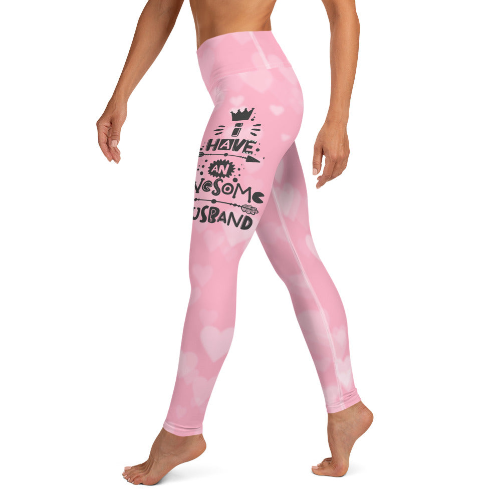 Awesome Husband Yoga Leggings