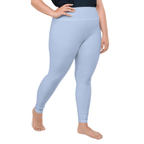 Baby Blue Plus Size Leggings