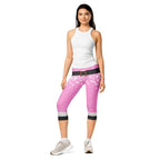 Baby Pink Santa Capris