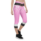 Baby Pink Santa Capris