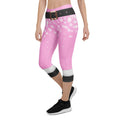 Baby Pink Santa Capris