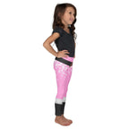 Baby Pink Santa Kid's Leggings