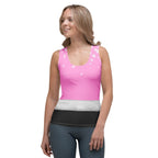 Baby Pink Santa Tank Top
