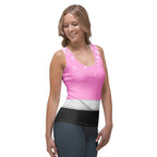 Baby Pink Santa Tank Top