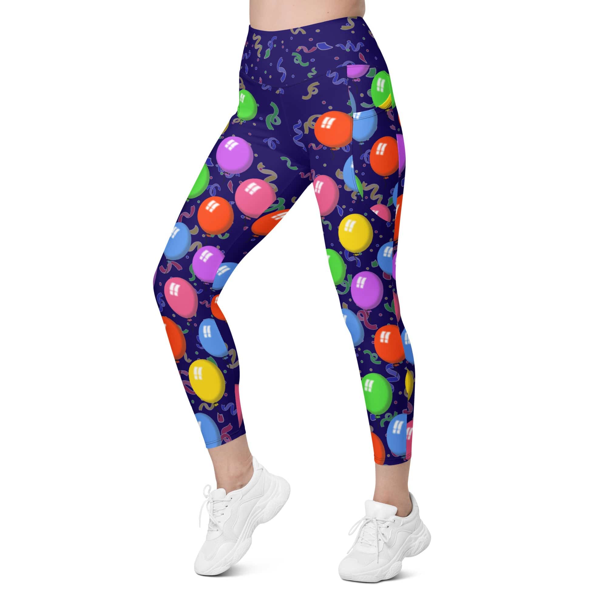 Balloons Leggings With Pockets