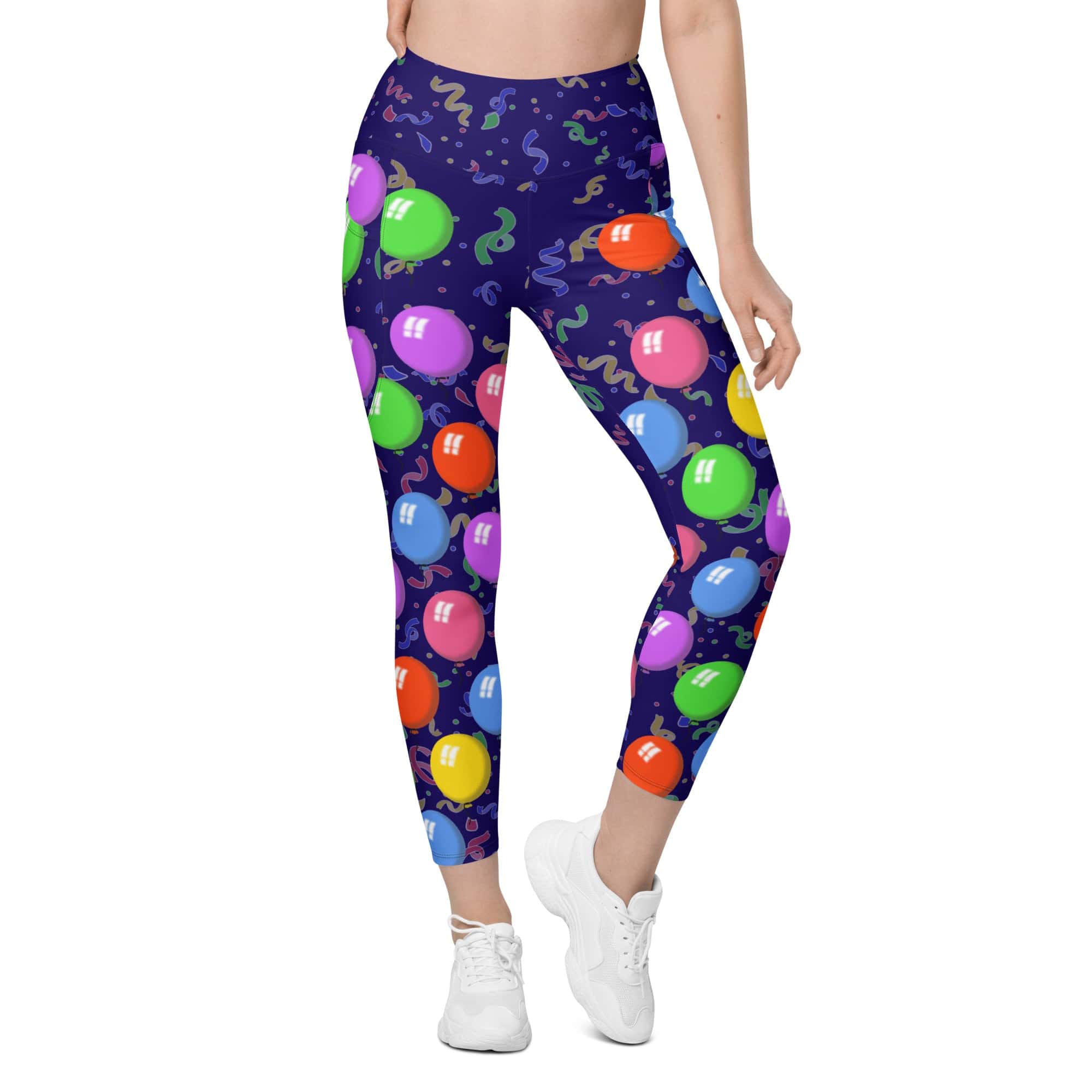 Balloons Leggings With Pockets