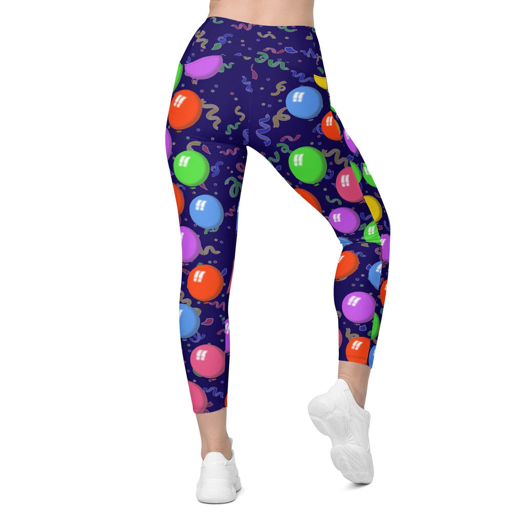 Balloons Leggings With Pockets