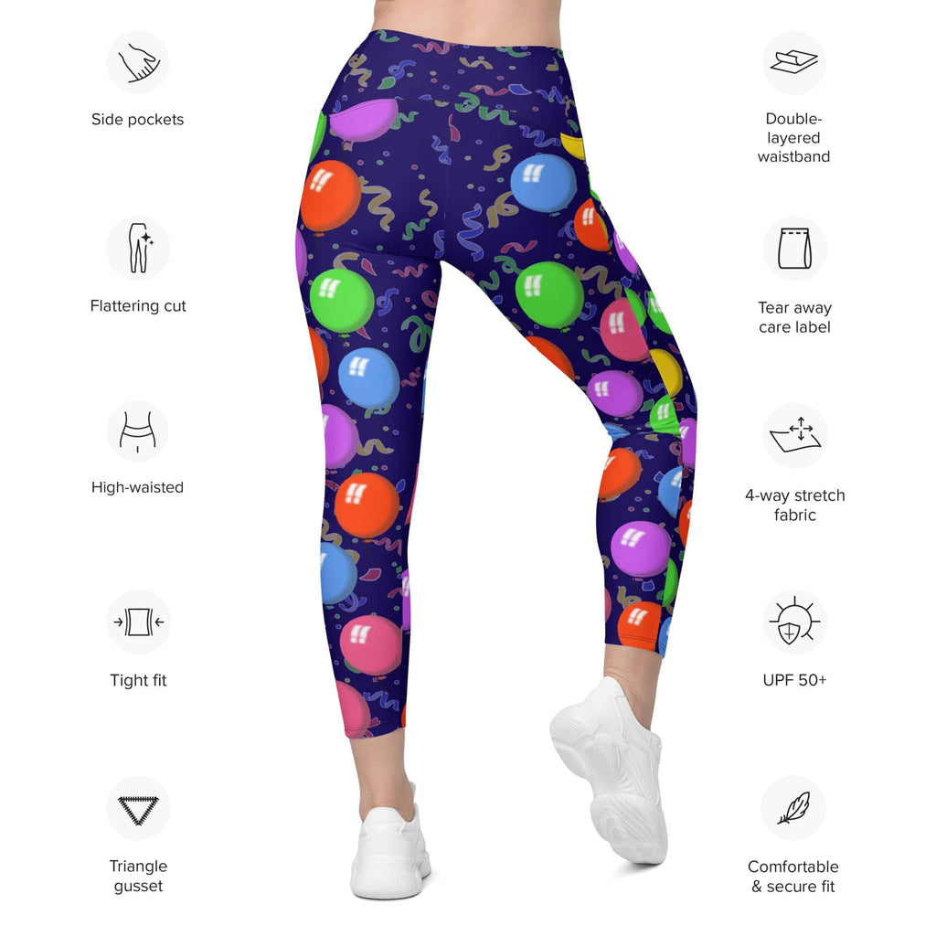 Balloons Leggings With Pockets