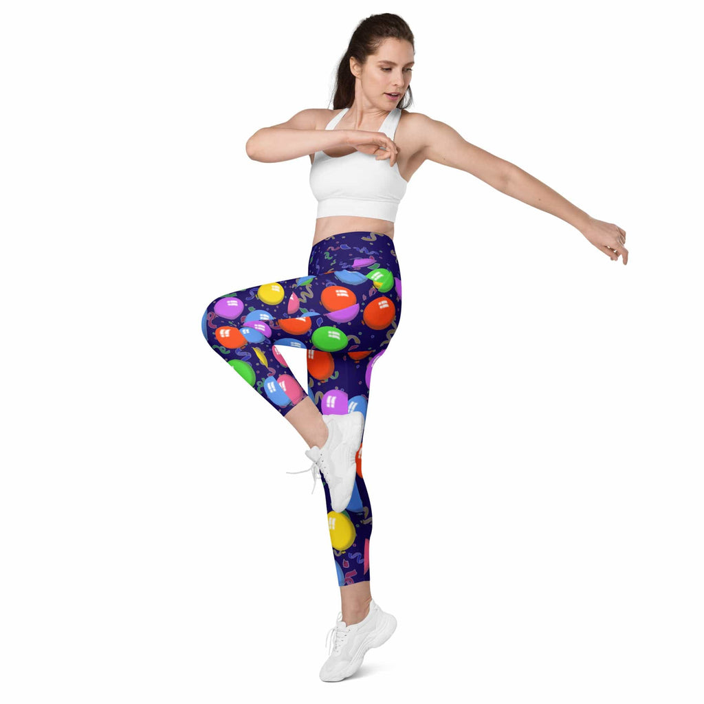 Balloons Leggings With Pockets
