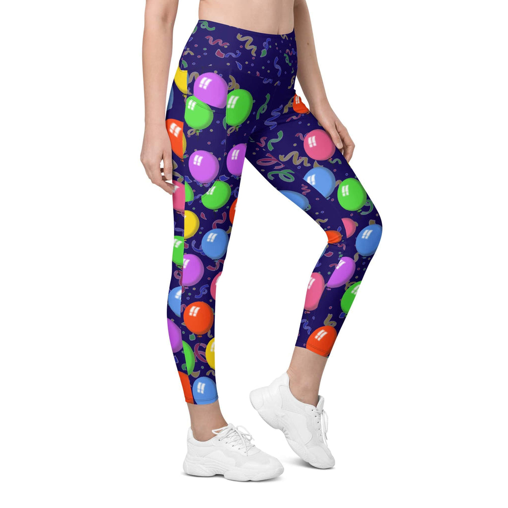 Balloons Leggings With Pockets