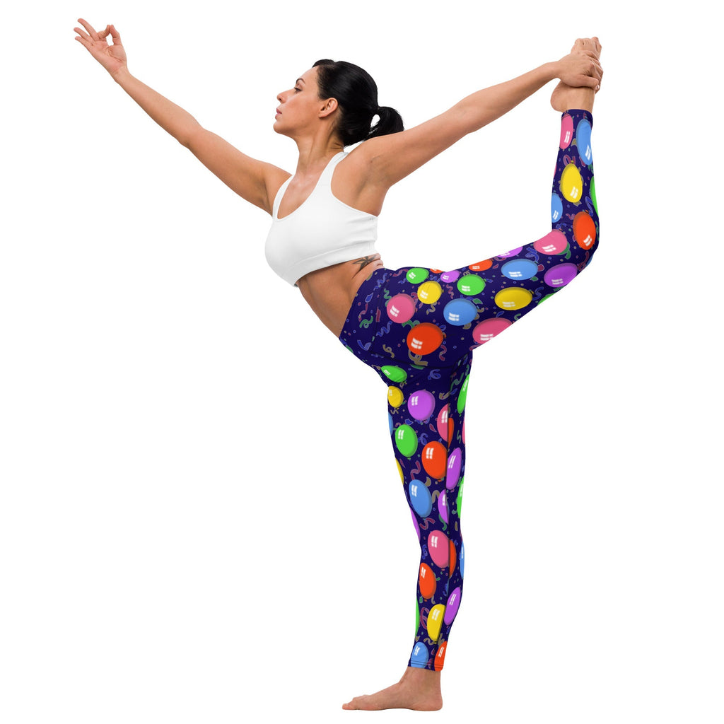 Balloons Yoga Leggings